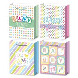 72 Wholesale Baby Bag 13x18x5.5"/xl 72s 3-Dsgns