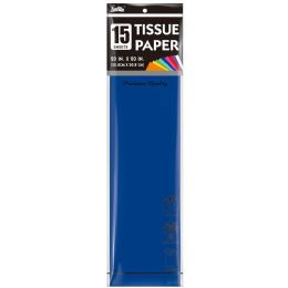 72 pieces 15ct Tissue Paper DK-Blue 72s 20x20-inch - Tissue Paper