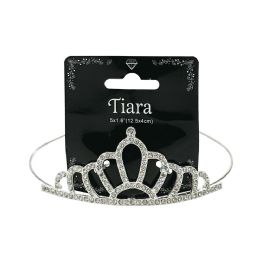 24 pieces 5-inch Diamond Tiara - Party Hats & Tiara