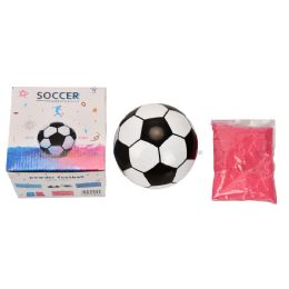 60 Pieces Gender Reveal Football Pink - Baby Shower