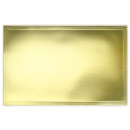 24 pieces Placemat Sq 12x18" gd - Placemats