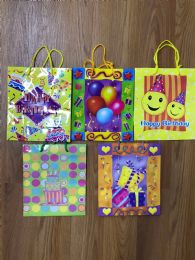 288 pieces Birthday Bag 9x8x4" /m 288s - Gift Bags Everyday