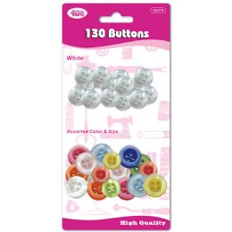 48 pieces #02275 Buttons Set - Sewing Supplies