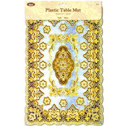 24 pieces Placemat Gold 12x18" - Placemats