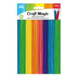 48 Wholesale 50ct Colored Craft Stick 48s