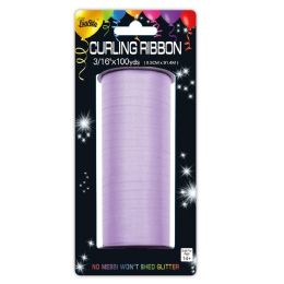 12 pieces 100yd Ribbon Lavender - Bows & Ribbons