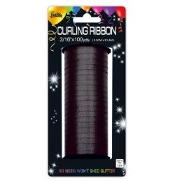 12 pieces 100yd Ribbon Black - Bows & Ribbons