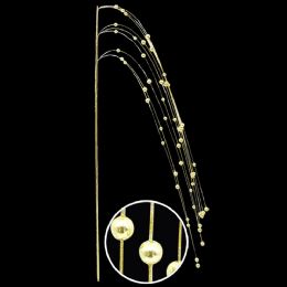 60 pieces 91715gd 43-inch Pearl Spray Gold - Wall Decor