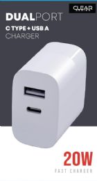 50 Pieces 20w wall adapter type C+USB - Chargers & Adapters