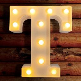 6 pieces 6.25" Plastic LighT-Up #t - Light Up Toys