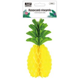 24 pieces Honeycomb Pineapple 11.6x5.7-inch - Hanging Decorations & Cut Out