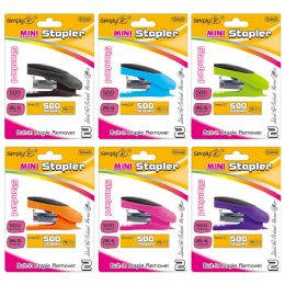 144 Pieces Mini Staplers and Staples - Staples & Staplers
