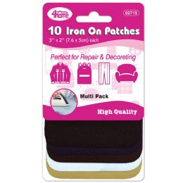 24 pieces 10ct IroN-On Patches - Sewing Supplies