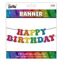 24 pieces Birthday Banner - Party Banners