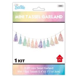 24 pieces Macro Mini Tassel Banner24/240 1*13cm - Party Banners