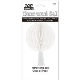 12 pieces #97008wt 8-inch Honeycomb Ball - Hanging Decorations & Cut Out