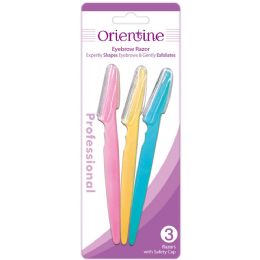 48 pieces 3pc Eyebrow Razor - Shaving Razors