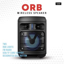 Wireless Speaker With Led 20s Lights - Speakers and Microphones