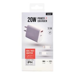 25 Pieces 20W dual power charger C and USB port - Chargers & Adapters