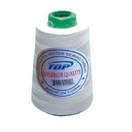 48 pieces #02444wt Sewing Thread Wht 48s 2000yd - Sewing Supplies