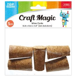 24 pieces 5ct Cork Stoppers 20x15x35mm - Craft Tools