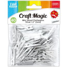 48 pieces 3cm/40pc Clothespins - Craft Tools