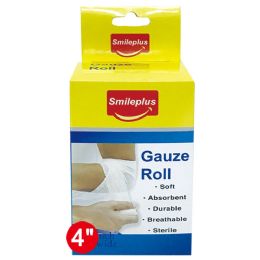 48 pieces 4-inch Gauze Roll - First Aid and Bandages