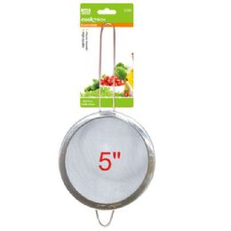 24 pieces 5-inch Strainer W/handle - Strainers & Funnels