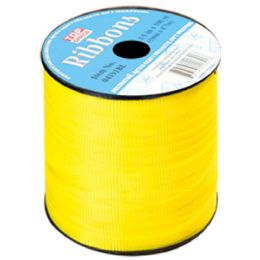 12 pieces 500yd Ribbon Yellow - Bows & Ribbons