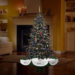 Snowing Tree W/umbrella 1s Dia115cmx190h - Christmas Ornament