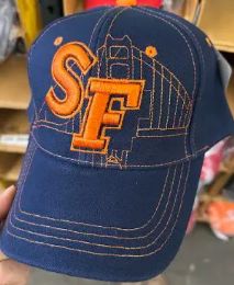 24 Pieces "san Francisco" Base Ball Cap - Baseball Caps & Snap Backs