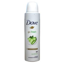 6 Pieces 150ml Dove 06070 Bs Go Fresh Cucumber Scent - Deodorant