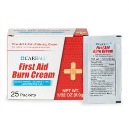 900 Pieces Careall 0.9g First Aid Burn Cream Packet - First Aid and Bandages
