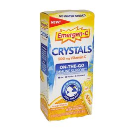 15 pieces EmergeN-C Crystals ON-ThE-Go Orange - 9ct - Pain and Allergy Relief