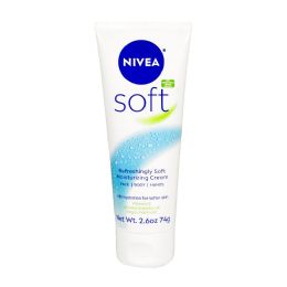 24 pieces Nivea Soft Face, Body, Hands, Moisturizing Cream - 2.6 Oz. - Skin Care