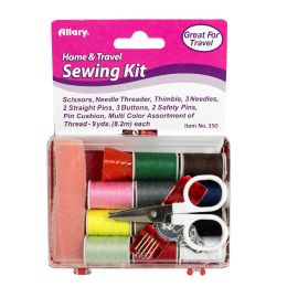 60 pieces Travel Size Allary Travel Sewing Kit - Sewing Supplies