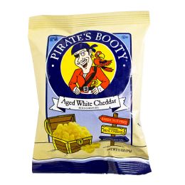 180 pieces of Pirate's Booty Aged White Cheddar Cheese Puff's - 0.5 Oz.