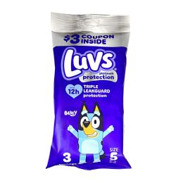 78 Wholesale Luvs Diapers Size 3 - 34 Ct.