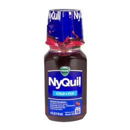 16 pieces Travel Size Nyquil Cold & FlU- 4 Oz. - Pain and Allergy Relief