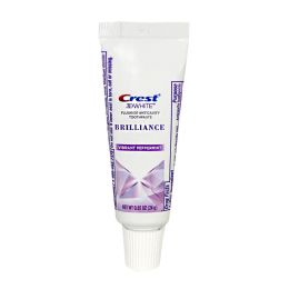 72 Pieces Travel Size Crest 3d White Brilliance Toothpaste - 0.85 Oz. Unboxed - Toothbrushes and Toothpaste