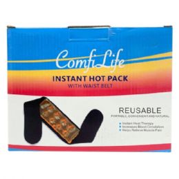 5 pieces Comfi Life Instant Hot Wrap Heat Therapy Waist Belt - Support Belts