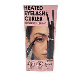 6 pieces Electric Heated Eyelash Curler Cosmetic Set In Assorted Colors - Eye Shadow & Mascara