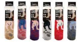 72 Pairs Hello Sherpa Socks - Womens Thermal Socks