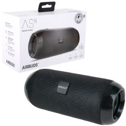 24 pieces Gentek Black Earbuds As8 Wireless Speaker - Speakers and Microphones