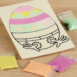 48 pieces of Easter Fun Sand Art 