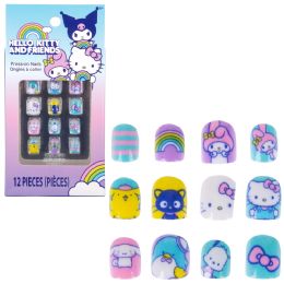 48 pieces Hello Kitty & Friends 12pk Press On Nails - Girls Toy Sets