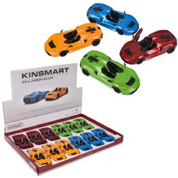 144 pieces of 5" Diecast Pull Back Mclaren Elva 12ct