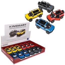 144 pieces of 5" Diecast 2022 Ford Bronco Open Top Print 12ct