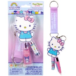 48 pieces Hello Kitty Lip Gloss Bag Accessory Set - Girls Toy Sets