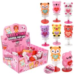 288 pieces 2.75-inch Valentine's Day Animal PoP-Ups - Valentine Decorations